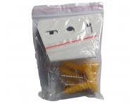 Kulat zrcadlo s LED osvtlenm Sibel Fleur Round LED Styling Unit - chromovan hlinkov rm - II. jakost, pokrban rm a rez