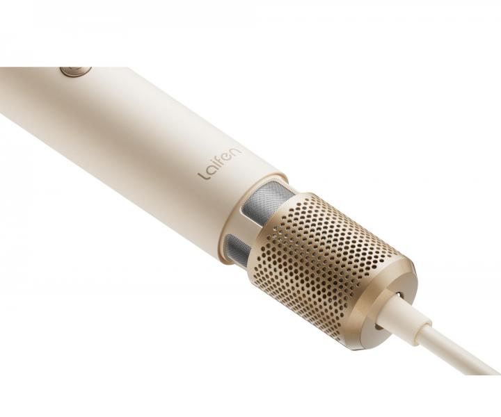 Profesionální mini fén na vlasy Laifen Swift Mini Seashell White - 1100 W, krémový