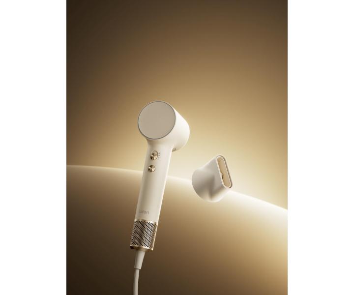 Profesionální mini fén na vlasy Laifen Swift Mini Seashell White - 1100 W, krémový
