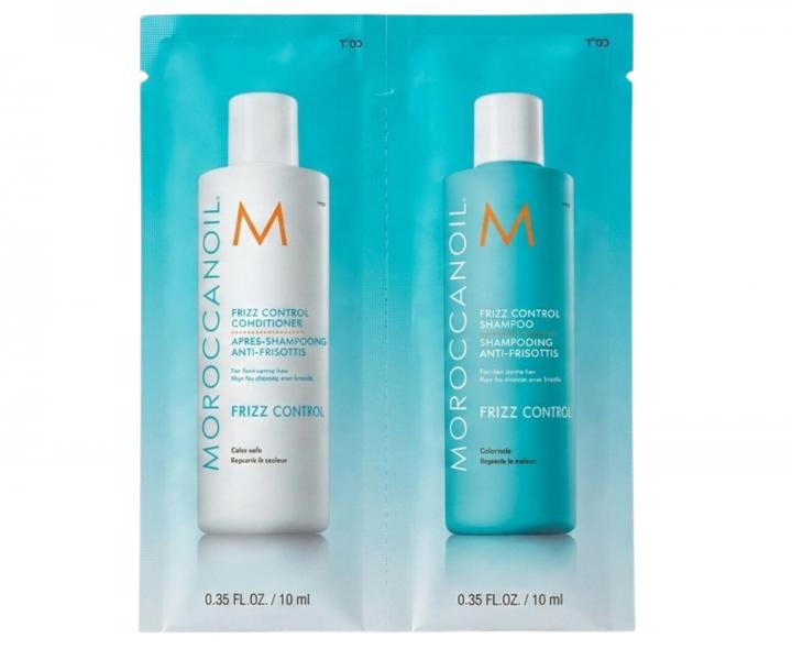 Olejov� p��e Moroccanoil Treatment 100 ml + �ampon a kondicion�r Moroccanoil Frizz Control 2x10 ml zdarma