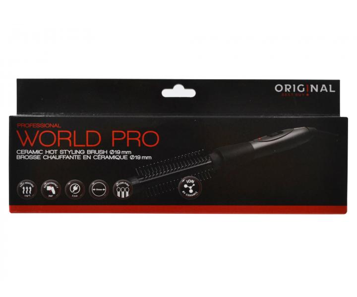Nahřívací kulatý kartáč Original Best Buy World Pro - 19 mm