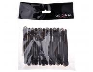 Klipsy do vlas Original Best Buy - 10 cm, ern, 12 ks