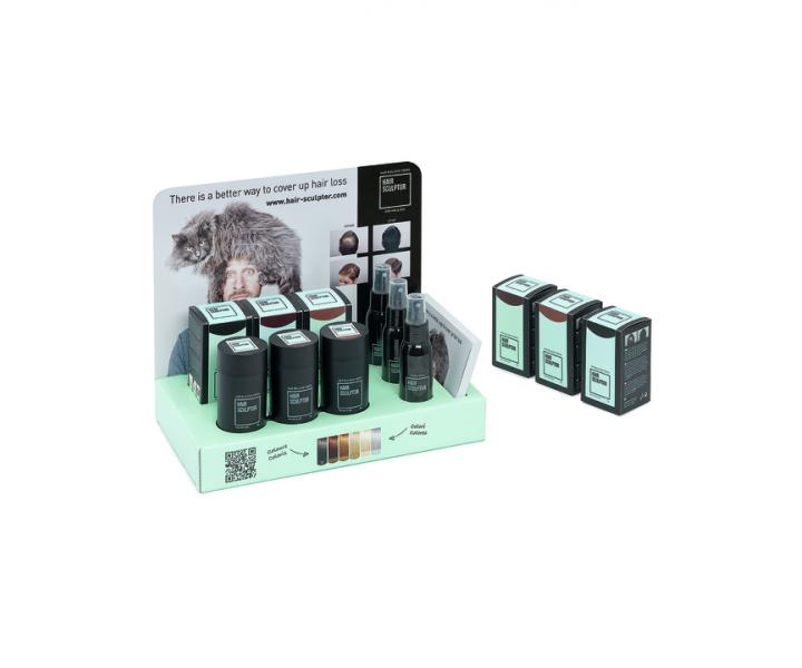 Pudr pro zakrytí řídnoucích vlasů Sibel Hair Building Fibers - tmavá blond, 25 g