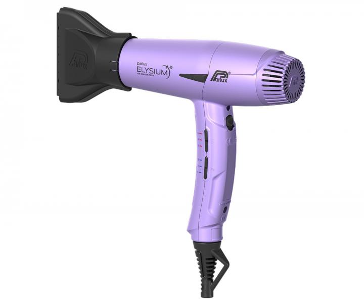 Profesionální fén na vlasy s difuzérem Parlux Elysium Lilac - 2300 W, světle fialový