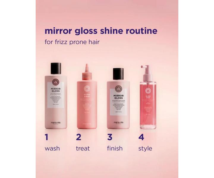 Rozjas�uj�c� �ampon pro lesk a uhlazen� vlas� Maria Nila Mirror Gloss High Shine Shampoo - 350 ml