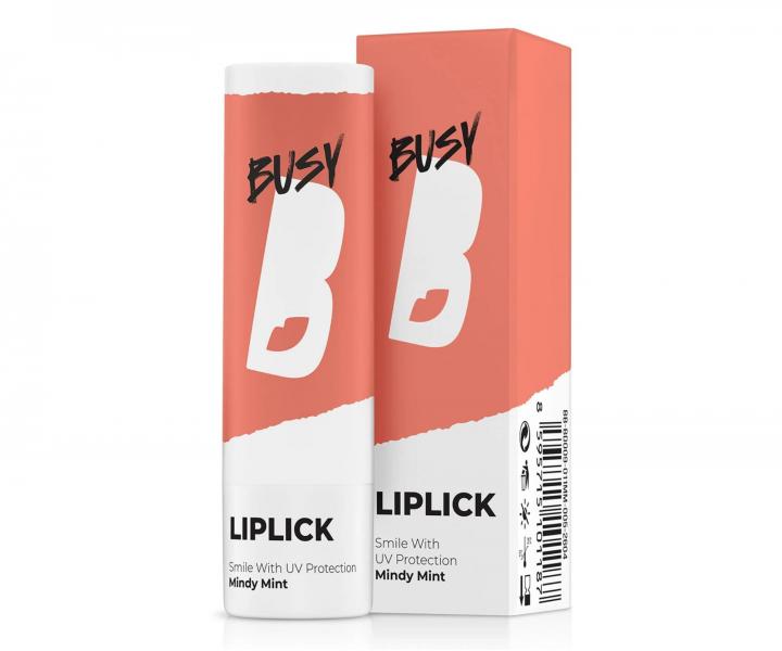 Hydrata�n� a vy�ivuj�c� balz�m na rty BusyB Liplick Mindy Mint SPF 25 - 4,8 g