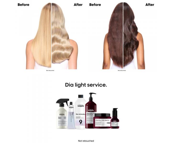 P�eliv na vlasy Lor�al Professionnel Dia Light 60 ml - Booster oran�ov�