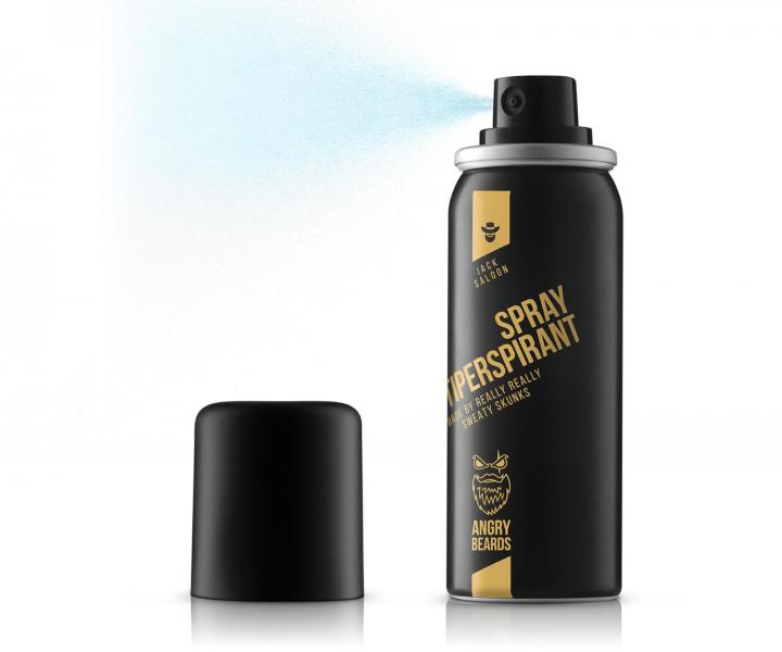 Pánský antiperspirant Angry Beards Spray Antiperspirant Jack Saloon - 50 ml