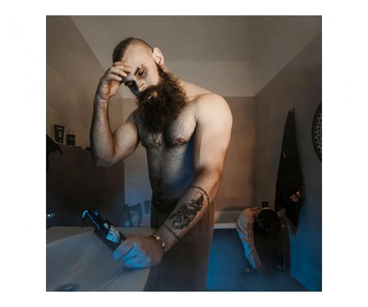 Hydratační sprej na vousy Angry Beards Beard Hydro Drunken Dane - 100 ml