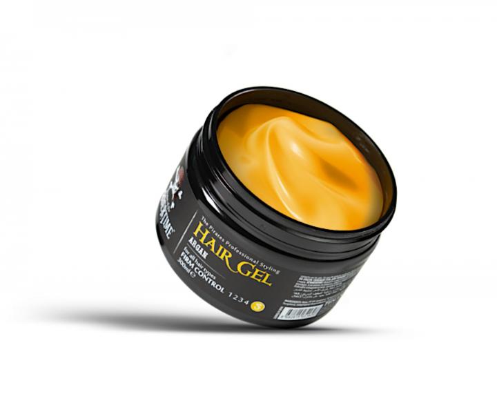 Gel na vlasy s arganovým olejem s maximální fixací Barbertime Hair Gel Argan - 300 ml