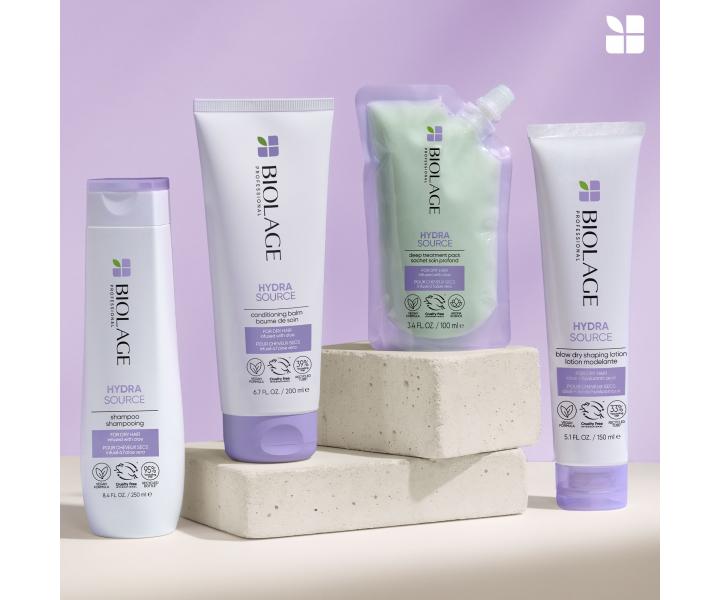 Řada pro hydrataci suchých vlasů Matrix Biolage HydraSource