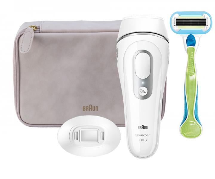 IPL epiltor Braun Silk-expert Pro 3 - PL3133 + holic strojek Gillete Venus Embrace zdarma