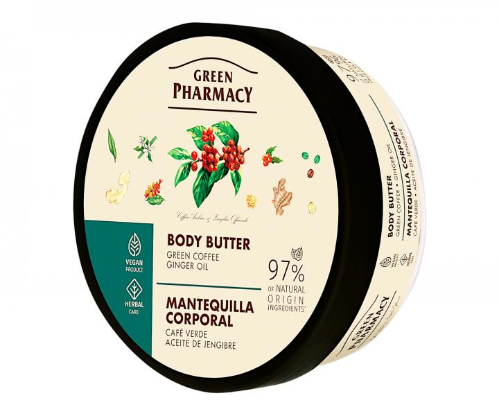Tlov mslo se zelenou kvou a zzvorovm olejem Green Pharmacy Body Butter - 200 ml