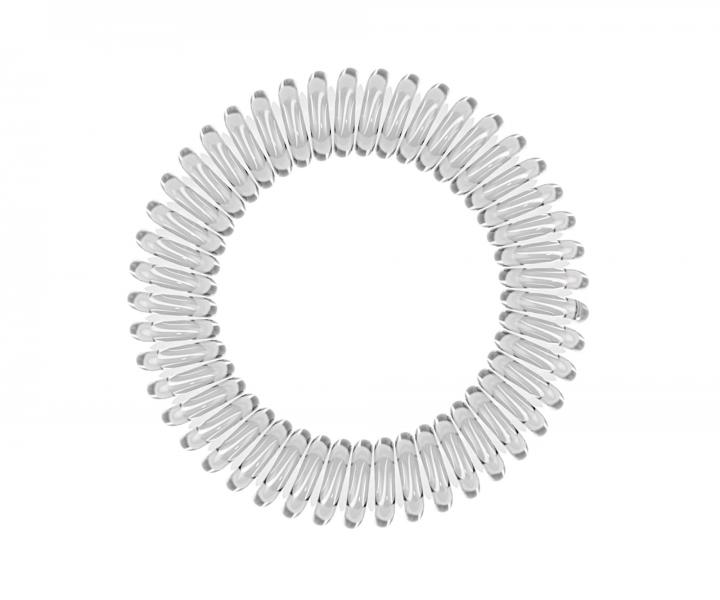 Spirálová gumička do vlasů Invisibobble Crystal Clear - průhledná