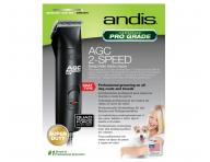 Profesionální strojek na zvířecí srst Andis AGC® 2 Speed  - 2 rychlosti, modrý