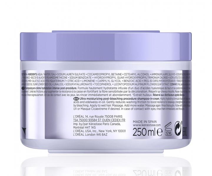 Krémový šampon pro zesvětlené blond vlasy Kérastase Blond Absolu Bain Cicaextreme - 250 ml