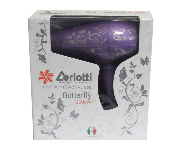Profesion�ln� f�n na vlasy Ceriotti Butterfly 2000 W - fialov�