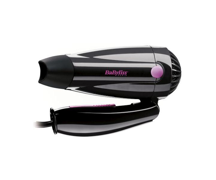 Cestovn fn se sklpc rukoje BaByliss VOYAGE 5250E - 1200 W, ern