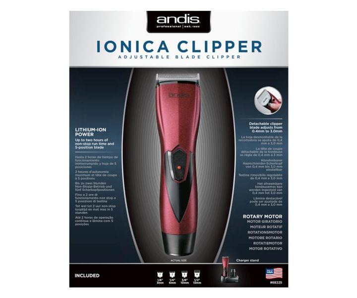 Sthac strojek na vlasy Andis Ionica Clipper 68225