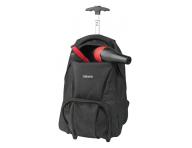 Cestovní batoh s teleskopickou rukojetí Sibel Backpack - černý - použité, odřená kolečka
