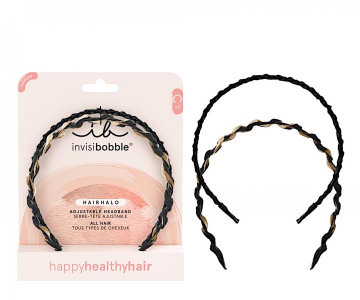 Čelenky do vlasů Invisibobble Hairhalo Chique And Classy - 2 ks