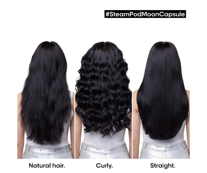 Parní žehlička na vlasy Loréal Professionnel SteamPod 4 Glacial Utopia - metalická světle modrá
