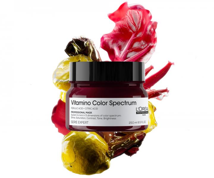 Maska pro intenzivní hydrataci barvených vlasů Loréal Professionnel Vitamino Color Spectrum