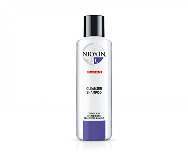 Sada pro silně řídnoucí chemicky ošetřené vlasy Nioxin System 6 Trial Kit No.6