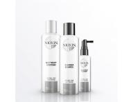 Bezoplachová péče pro mírně řídnoucí přírodní vlasy Nioxin System 1 Scalp & Hair Treatment - 100 ml