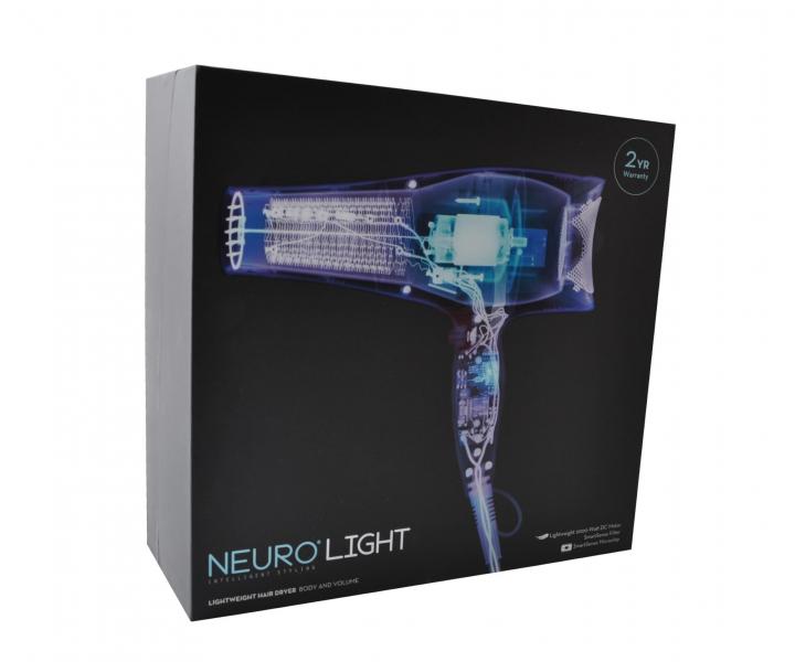 Profesionální fén na vlasy Paul Mitchell Neuro Dry Light - 2000 W, stříbrný