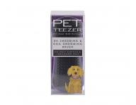 Kartáč na línající psí srst Pet Teezer De-Shedding - černo-fialový