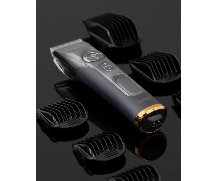 Profesionální strojek na vlasy Varis Hair Clipper VC42 - šedý