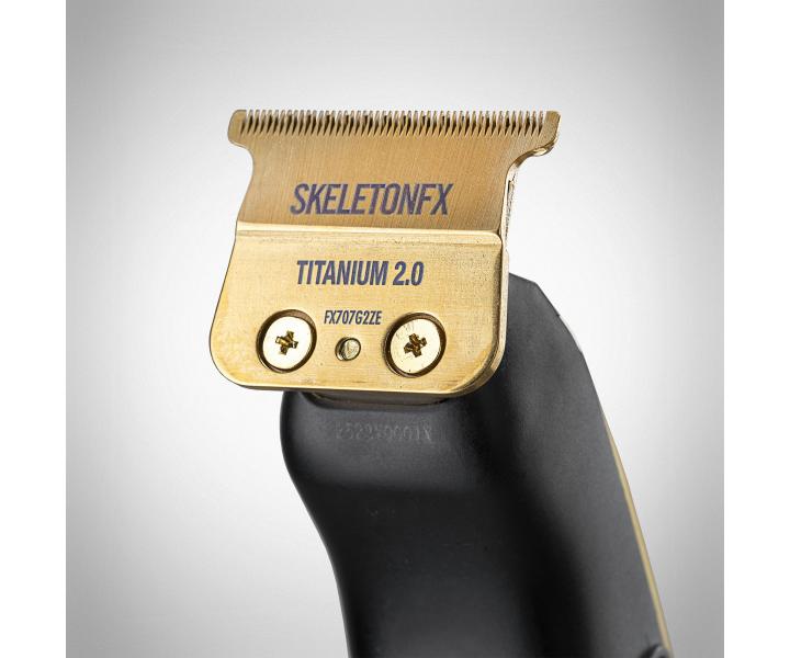 Profesionální konturovací strojek na vlasy BaByliss Pro Lo-ProFX FX726GE - zlatý