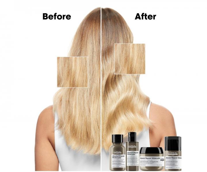 Maska pro po�kozen� vlasy Lor�al Professionnel Serie Expert Absolut Repair Molecular - 75 ml