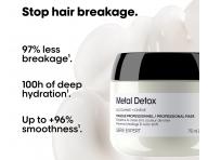 Maska pro barven� a po�kozen� vlasy Lor�al Professionnel Serie Expert Metal Detox - 75 ml