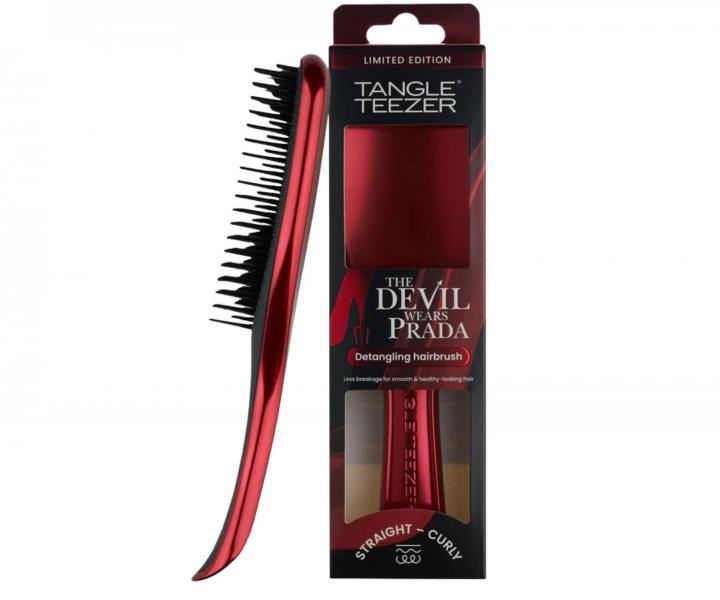 Kart�� na roz�es�v�n� vlas� Tangle Teezer The Ultimate Detangler The Devil Wears Prada - metalicky �erven�/�ern�