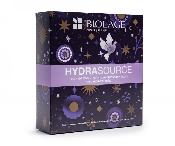 Drkov sada pro hydrataci vlas Biolage HydraSource