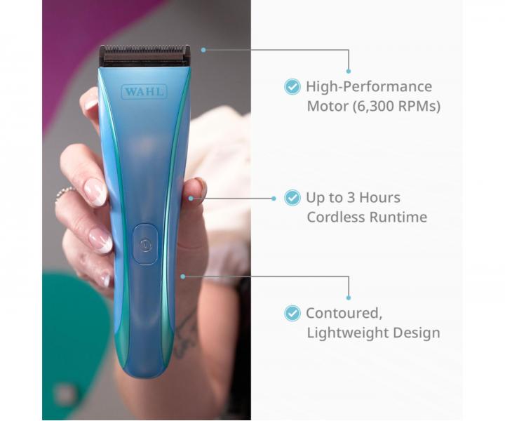 Profesion�ln� strojek na srst Wahl Motiva 2 Blue Ivy 3028115 - modr�