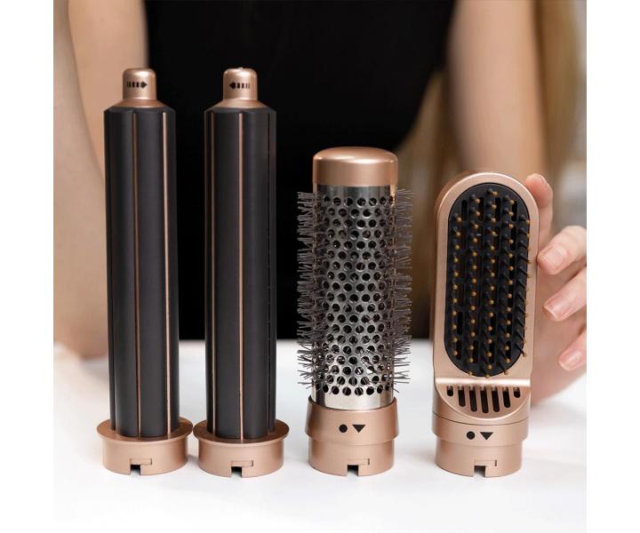 Multifunkční horkovzdušný kartáč Eurostil Professional Penta - 1300 W, bílý