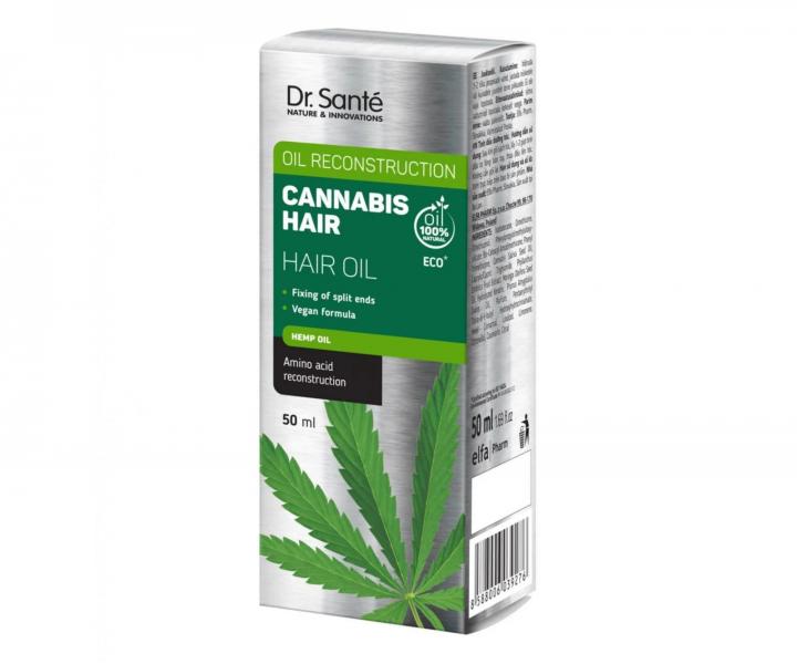 Olej pro such� a po�kozen� vlasy Dr. Sant� Cannabis Hair Oil - 50 ml
