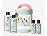 D�rkov� sada pro such� vlasy Maria Nila True Soft Beauty Bag + kosmetick� ta�ka zdarma