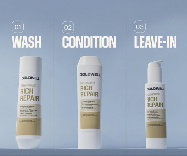 �ada pro such� a po�kozen� vlasy Goldwell Dualsenses Rich Repair