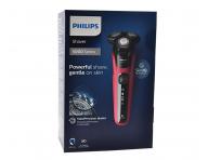 Holicí strojek na vousy se zastřihovačem Philips Shaver 5000 Series S5583/38 - červený