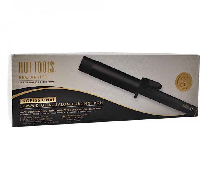 Profesionální digitální kulma na vlasy Hot Tools Digital Salon Curling Iron - 38 mm