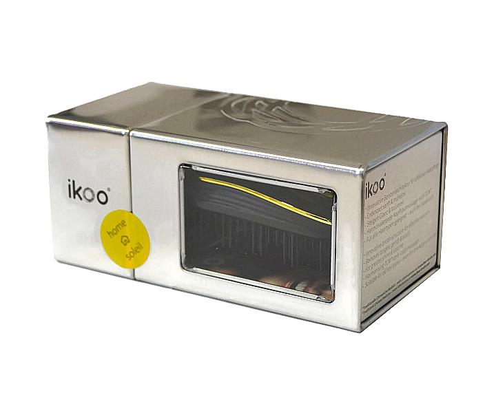 Kartáč na vlasy Ikoo Home Metallic Soleil - černo-zlatý