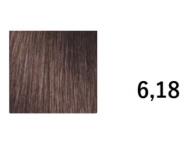 Barva na vlasy Loral Inoa 2 60 g - odstn 6,18 tmav popelav