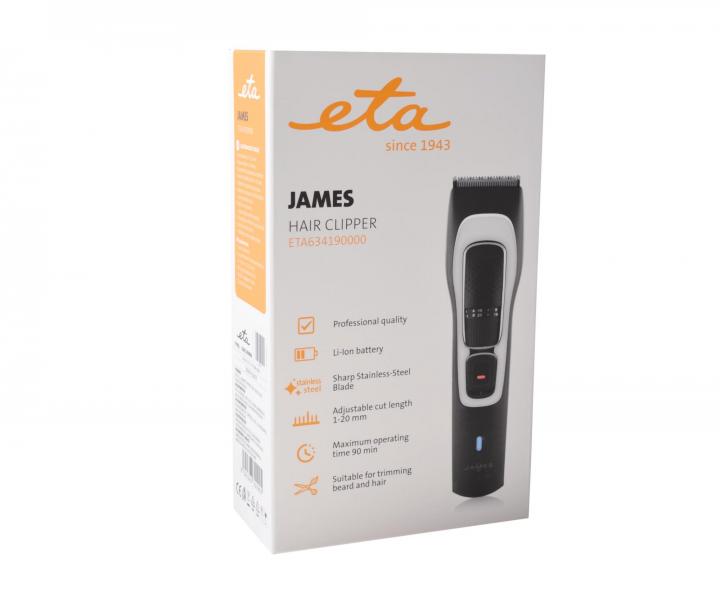 Zastřihovač vousů a vlasů ETA James 63419 - černý
