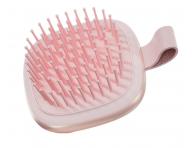 Cestovní kartáč na vlasy se zrcátkem Laifen Air Pink - růžový