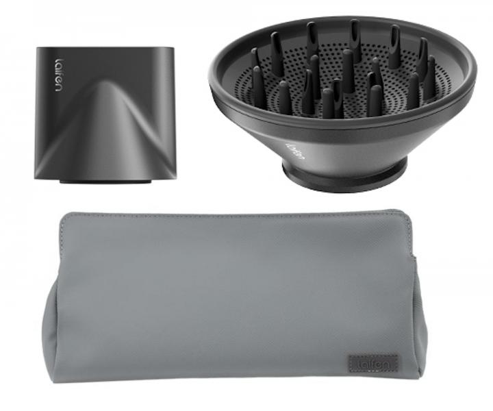 Profesionální fén na vlasy Laifen Swift Premium Silver Black - 1600 W, černo-stříbrný