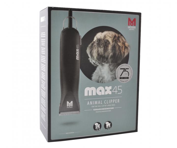 Sthac strojek na srst Moser Max 45 1245-0070 + univerzln ltkov vak Moser zdarma